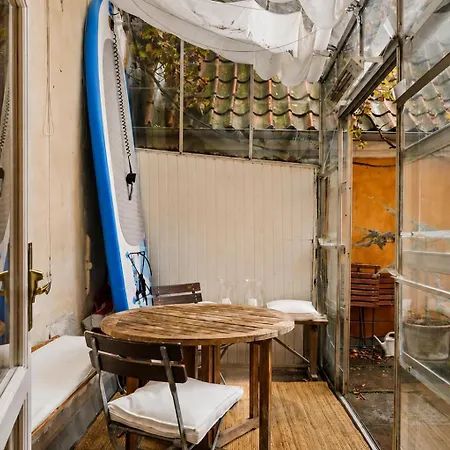 Balkon Med Udsigt Midt I * Kopenhaga