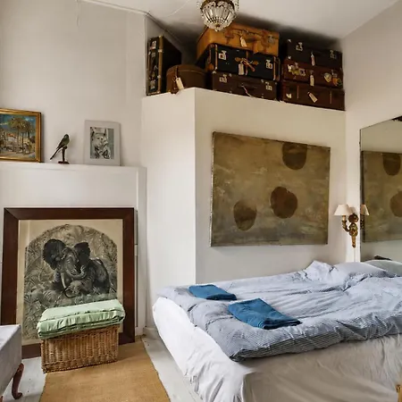 Balkon Med Udsigt Midt I Kopenhaga
